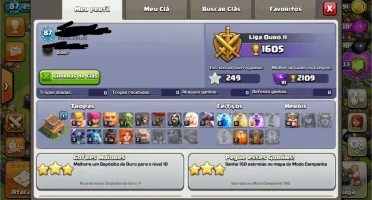 Conta do Clash of Clãns