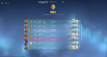 Conta Ouro 2 com várias Skins