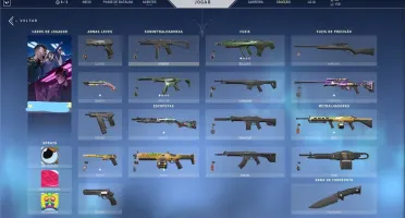 Conta Ouro 2 com várias Skins