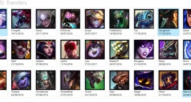 PROMOÇÃO: CONTA COM 45 CAMPEÕES E 05 SKINS