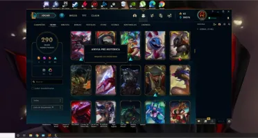 CONTA LOL MAIS DE 290 SKINS