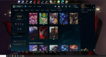 CONTA LOL MAIS DE 290 SKINS