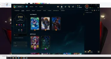 CONTA LOL MAIS DE 290 SKINS