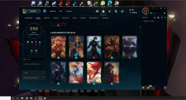 CONTA LOL MAIS DE 290 SKINS