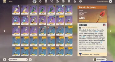 AR 56 - América - PC/Mobile -8 Personagens 5* e 4 armas 5*