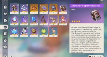 Conta Genshin Com 6 T5 limitados