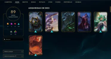 Conta League Of Legends Diamante 4