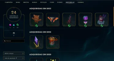 Conta League Of Legends Diamante 4