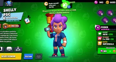 Conta Brawl Stars com 4.368 Troféus| 2 Lendários + 2 Míticos