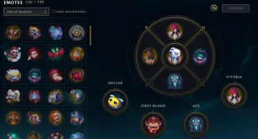 Conta de lol que já foi challenger.