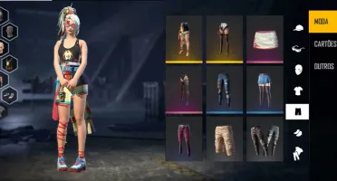CONTA FREE FIRE RARA (2017) GEMADA BARATISSIMA