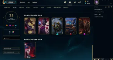 Conta Prata II LV 193 (25 Skins + Nova Temível)