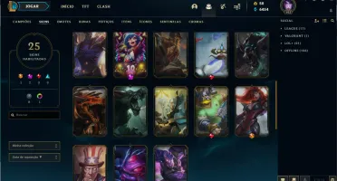Conta Prata II LV 193 (25 Skins + Nova Temível)