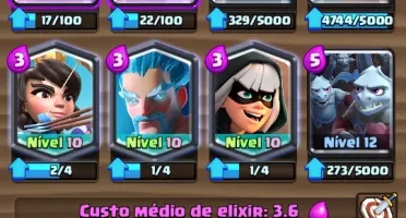 Clash Royale level 11 desafiante 1 qs tds lendarias