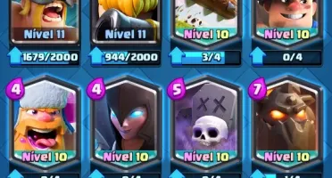 Clash Royale level 11 desafiante 1 qs tds lendarias