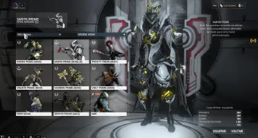 Conta Warframe Maestria 19 muito forte!