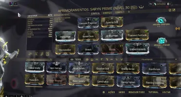 Conta Warframe Maestria 19 muito forte!