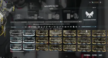 Conta Warframe Maestria 19 muito forte!