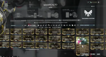 Conta Warframe Maestria 19 muito forte!
