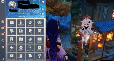 AR 57 Eula, Kazuha, Xiao, Rainden Shogun, Zhongli e Ganyu
