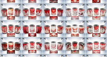 Artes 3D para Caneca com Mockup´s - Natalinas