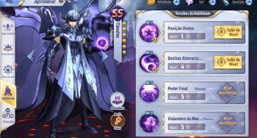 Saint Seiya Awakening: KOTZ lvl 70 com todos os SS