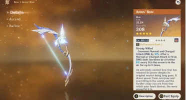 Genshin Impact, Conta com Childe,Xiao,Zhongli e Jean AR42