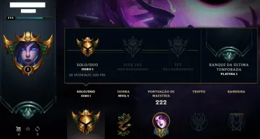 Vendo conta mmr alto