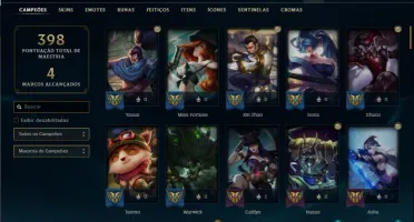 Conta Com Twitch Medieval e Warwick Cinzento Prata 3