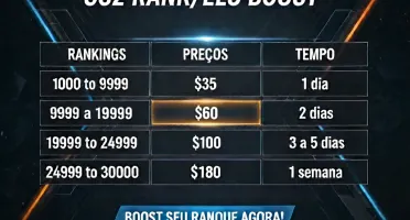 RANK BOOST CSGO - GAMERS CLUB E COMPETITIVO