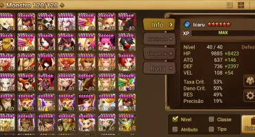 CONTA SUMMONER WARS
