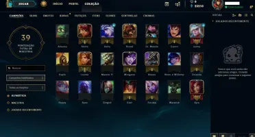 Conta LOL Borda Diamante 2019 Smurf 5