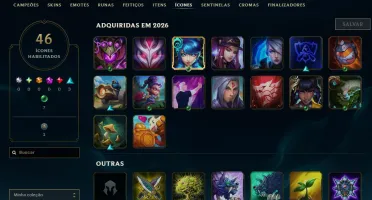 [Entrega Automática] Lol Ferro,46 Skins, 44K Ea, Upada À mao