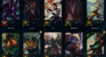 Conta GrãoMestre Soloqueue (600+pdl) League of legends