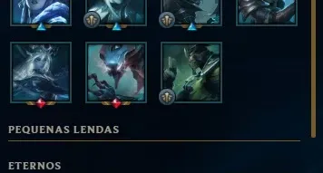 Conta GrãoMestre Soloqueue (600+pdl) League of legends