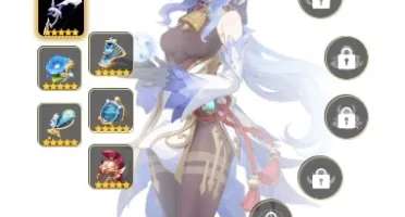 CONTA GENSHIN AR58 - 13 PERSONAGENS 5⭐- 5 ARMAS 5⭐