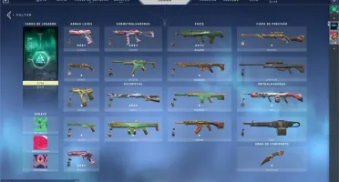 Conta Valorant Platina 1 com SKINS