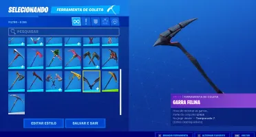 Conta de fortnite capitulo 7 até capitulo 2 temporada2 FULL