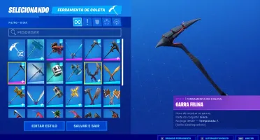 Conta de fortnite capitulo 7 até capitulo 2 temporada2 FULL