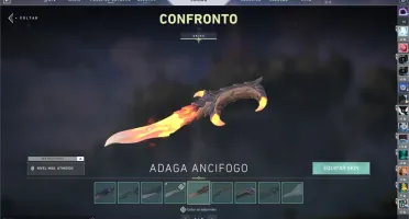Conta Valorant com muitas skins ( Muitas facas e armas )