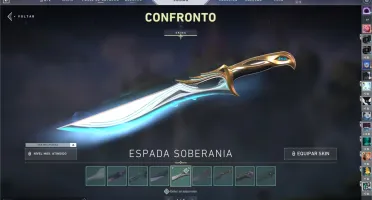 Conta Valorant com muitas skins ( Muitas facas e armas )