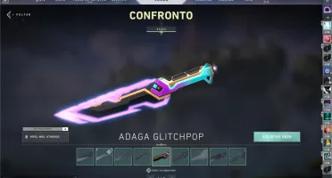 Conta Valorant com muitas skins ( Muitas facas e armas )
