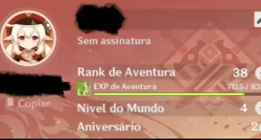 Conta AR 38 Com 4 personagens tier 5 Estrelas