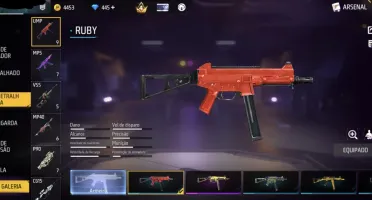 Conta de free fire muito antiga