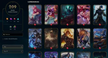 CONTA VALORANT + LOL
