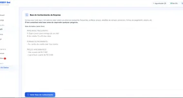 Chatbot, Webdy Bot, Com IA