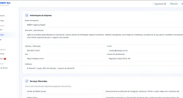 Chatbot, Webdy Bot, Com IA