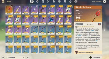 AR29 -Hutao + BIS + Keqing + Ningguang C6 + Banner Garantido
