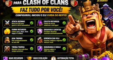 bot clash of clan pc/celular virtual