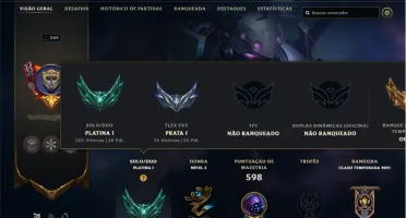 Conta League Of Legends